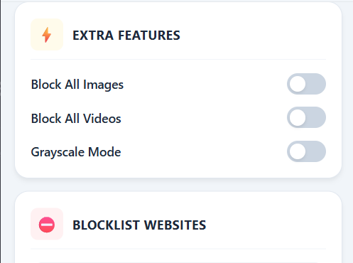 Extra Features